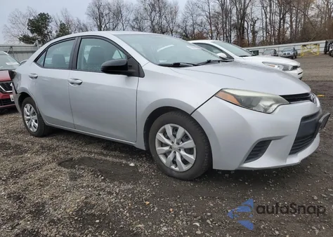 2014 Toyota Corolla L z USA, uszkodzony, nr VIN 2T1BURHE1EC141979
